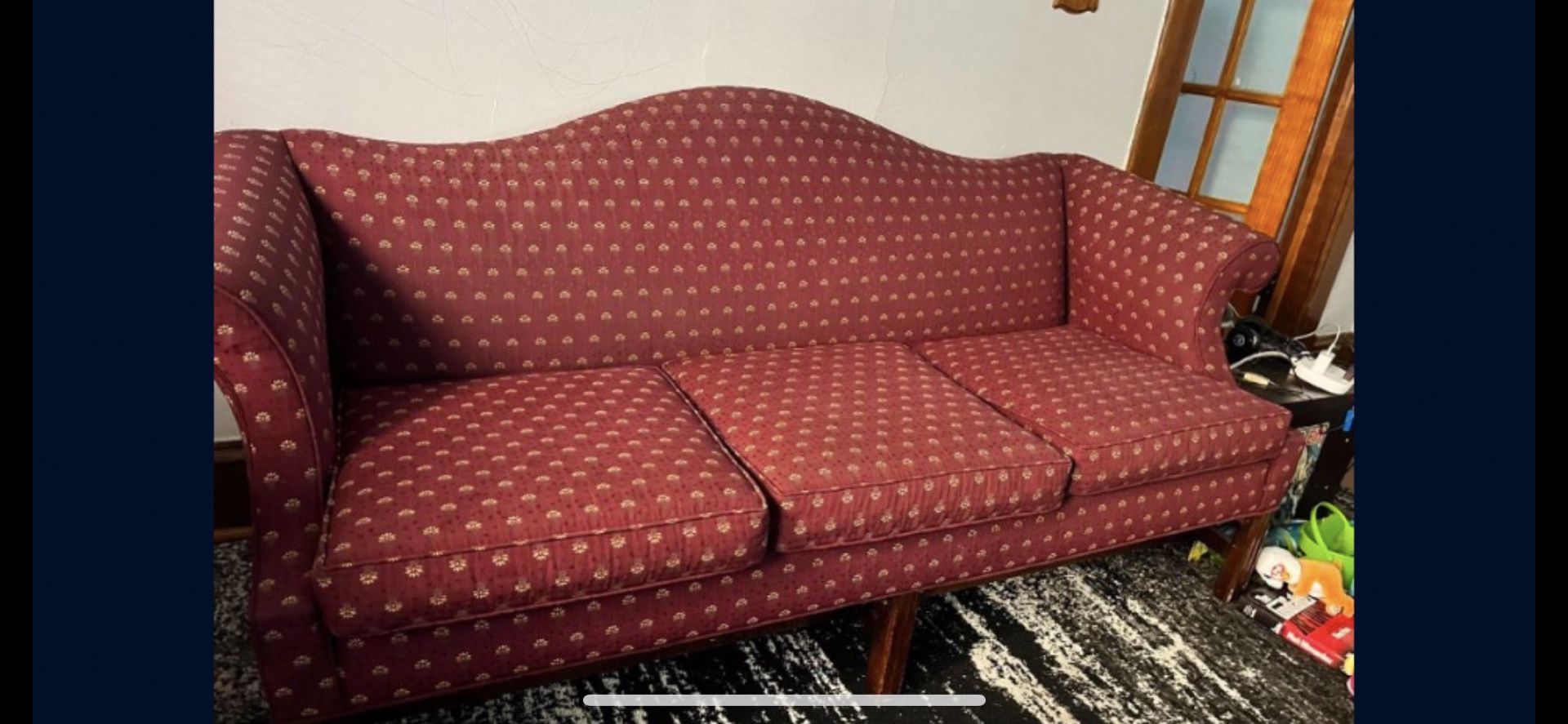 Vintage Ethan Allen Couch So Comfortable