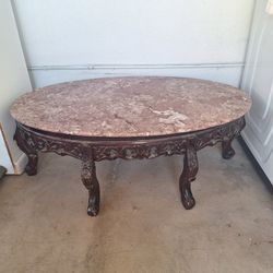 Center Table Marble Heavy 