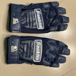 Baseball Gloves (blue) - size Adult Large 