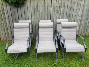 Patio Furniture Gray Patio Chairs For Outdoors For Sale In Des Plaines Il Offerup