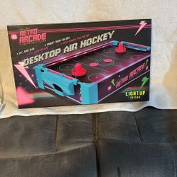 Desktop Air Hockey -RETRO Light Up Edition 