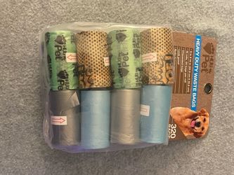 Hug My Pet Heavy Duty Dog Waste Bags 320 Count