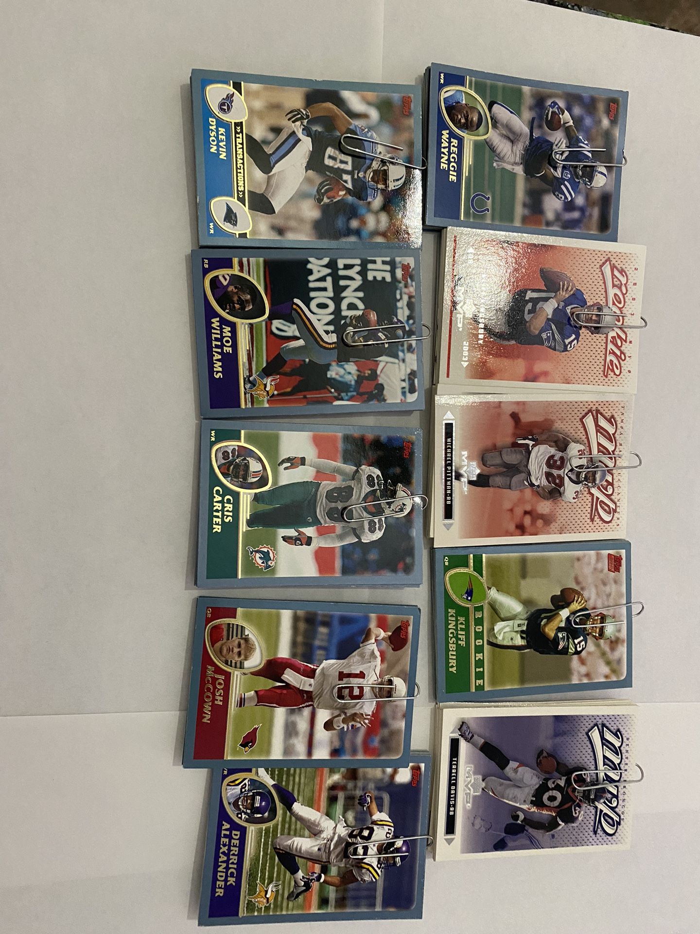 Football/ Baseball Cards