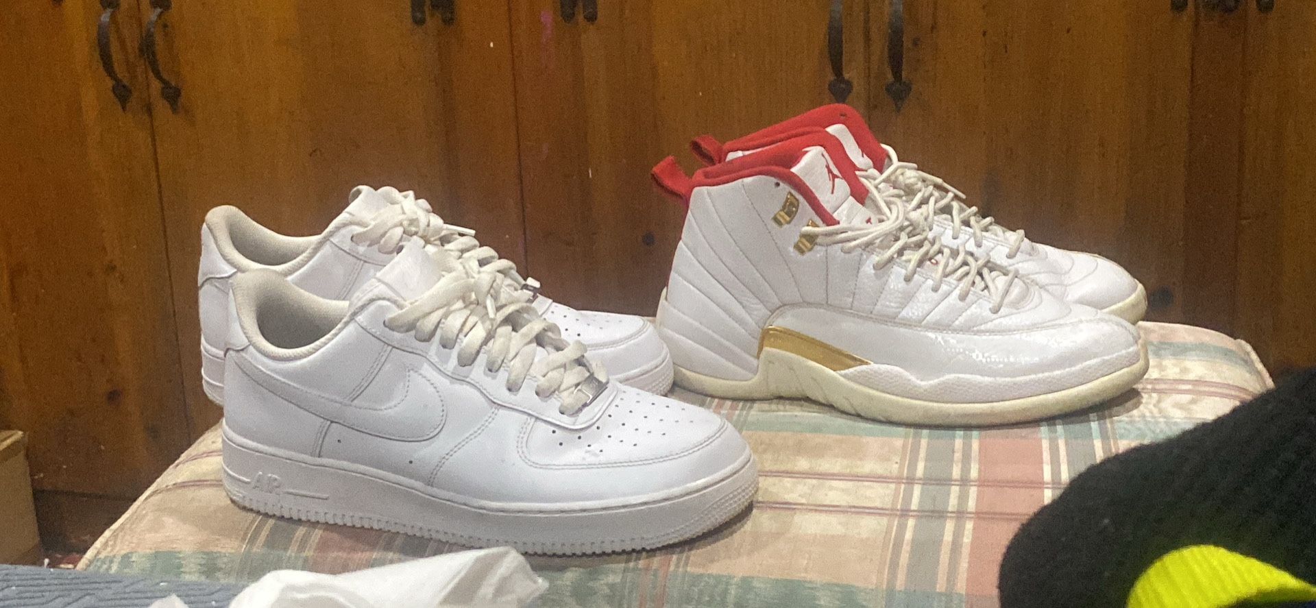 af1s and retro 12s for sale