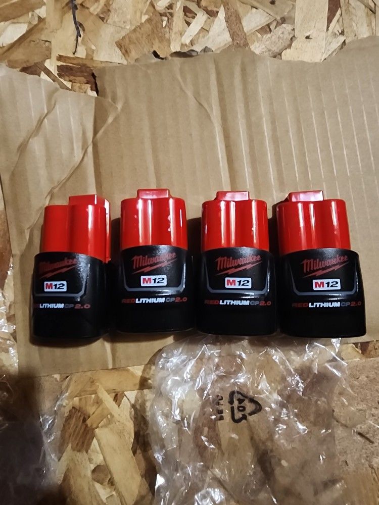 Milwaukee M12 Batteries 