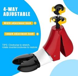 Four Way Adjustable Shoe Boot Stretcher, Size Women's 7-9