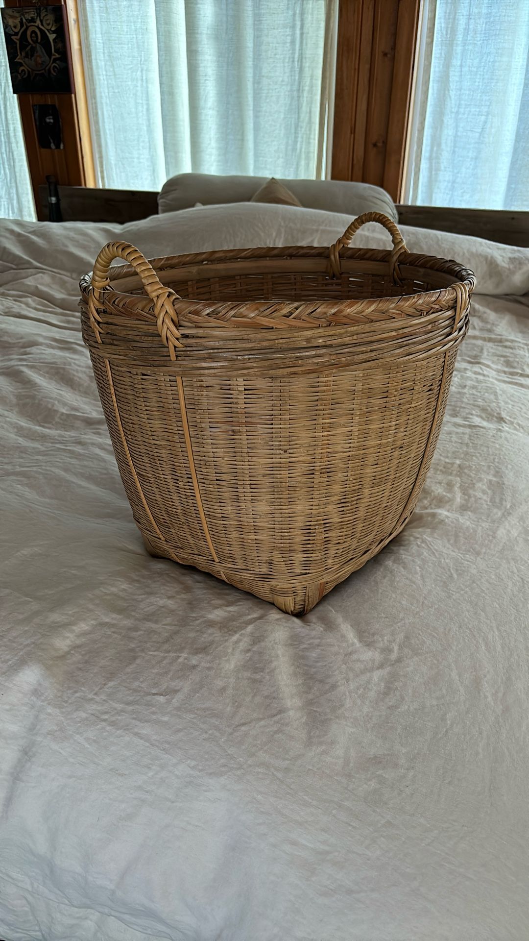 XL Vintage Japanese Basket