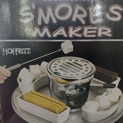 NEW Hoffritz Indoor/Outdoor S'mores Maker (Factory Sealed/Damaged Box)