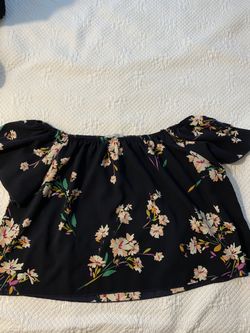 Off the shoulder top