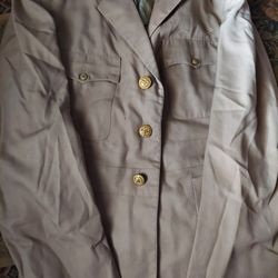 Wwii US Navy Tan Jacket