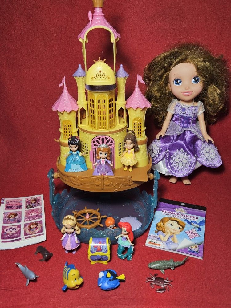 Disney Sophia The First Sea Palace Mermaid Castle