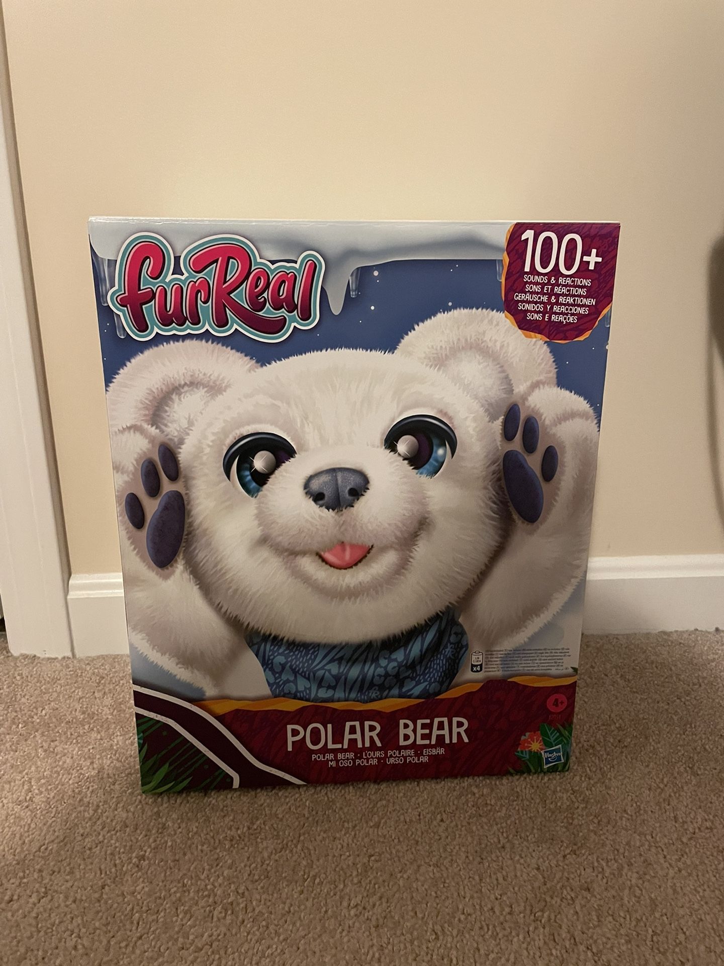 FurReal Polar Bear Cub Interactive Plush Toy