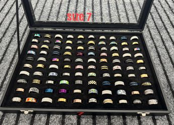Men’s rings - size 7 - $10 each ring