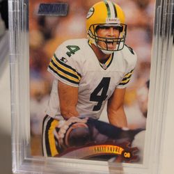 1997 STADIUM CLUB #65 BRETT FAVRE BECKETT 9.5 