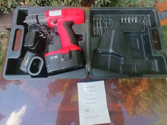 18V Cordless Drill Set 10mm Battery in Box
