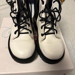White Boots For Girls 