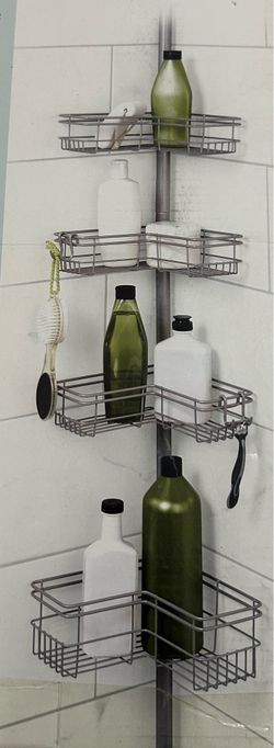 Shower Tension Pole Caddy