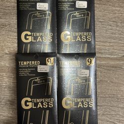 4 iPhone X/XS Tempered Glass Screen Protector 