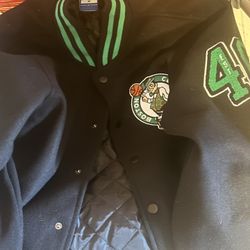 Boston Celtics Basketball Jacket 
