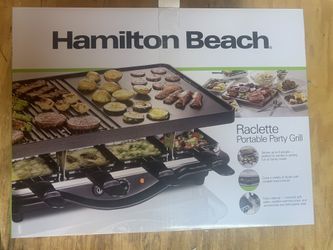 Electric Table Top indoor portable party grill.