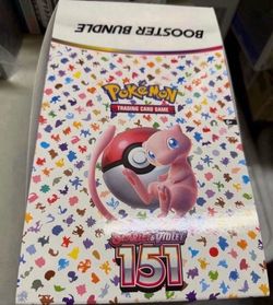 Pokemon 151 booster bundle case unsealed