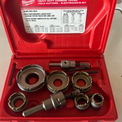 Milwaukee Carbide Cutter Set