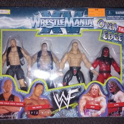 WrestleMania XV Over The Edge Action Figures 