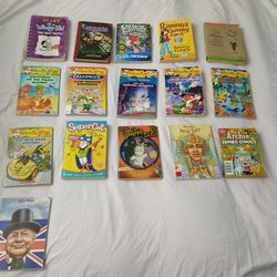 16 CHILDREN'S PAPERBACK BOOKS