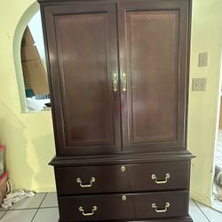 Wood TV Dresser 