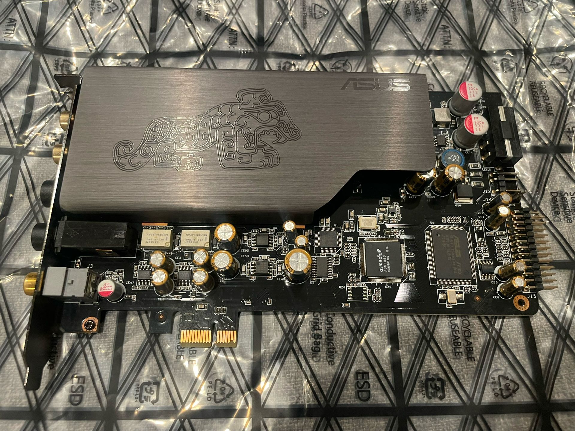 ASUS Essence STX II Hi-Fi PCIe Sound Card β Working β Original Op-Amps Installed