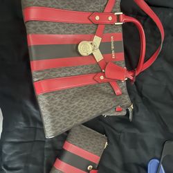 Authentic Michael Kors Bag & Wallet 