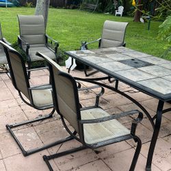 Free table and 6 chairs