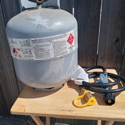 Full Tank Of Propane And Brand New Adaptor