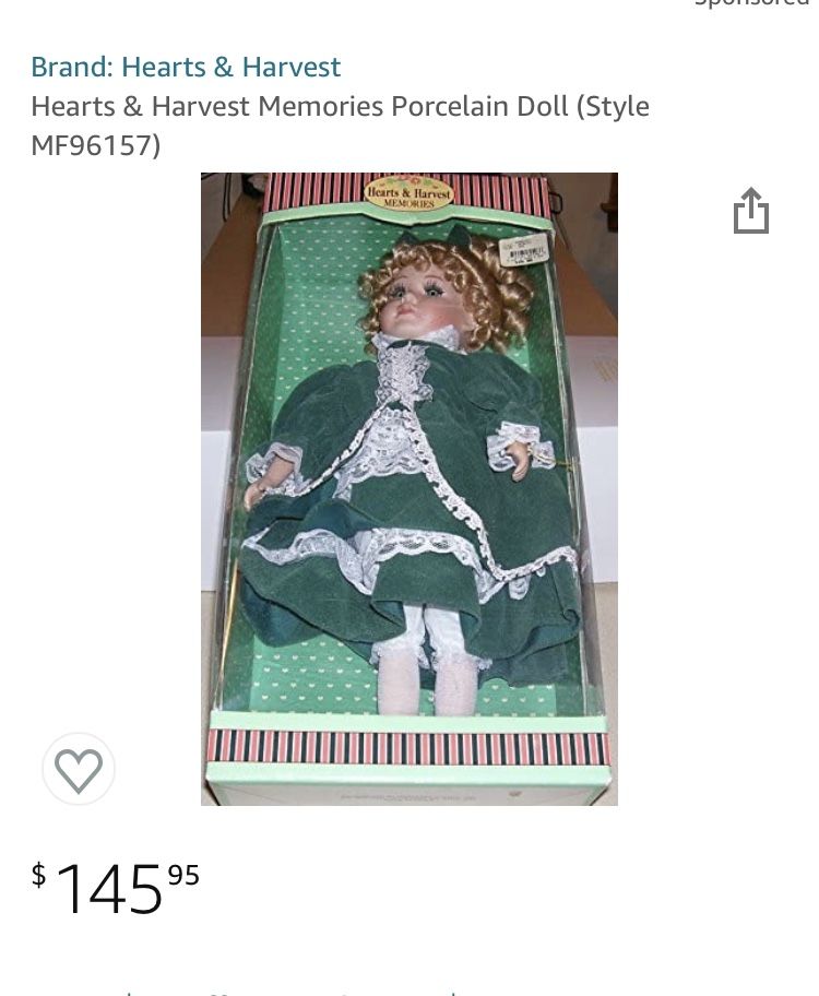 Collectors Porcelain Doll