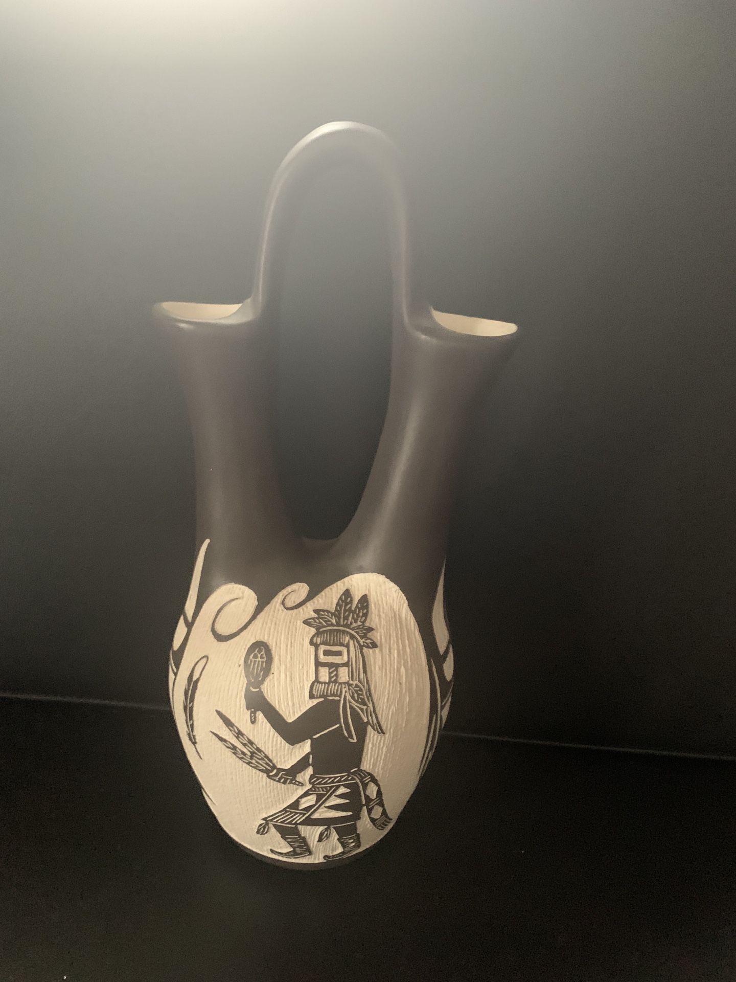 southwest pottery wedding vase ( Price Reduced)
