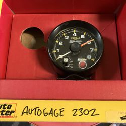 Auto Gage 2302 Tachometer  3.5 Inch 