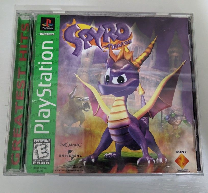 Spyro The Dragon For PlayStation (CIB)