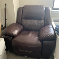 Leather Rocking Chair 