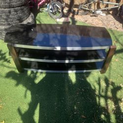 Glass TV Stand 