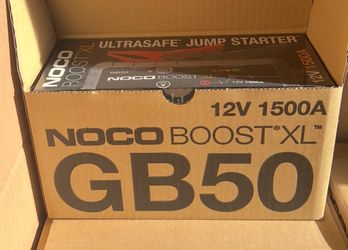 NOCO Boost GB50: 1500A UltraSafe Jump Starter