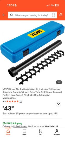 Tie rod installation