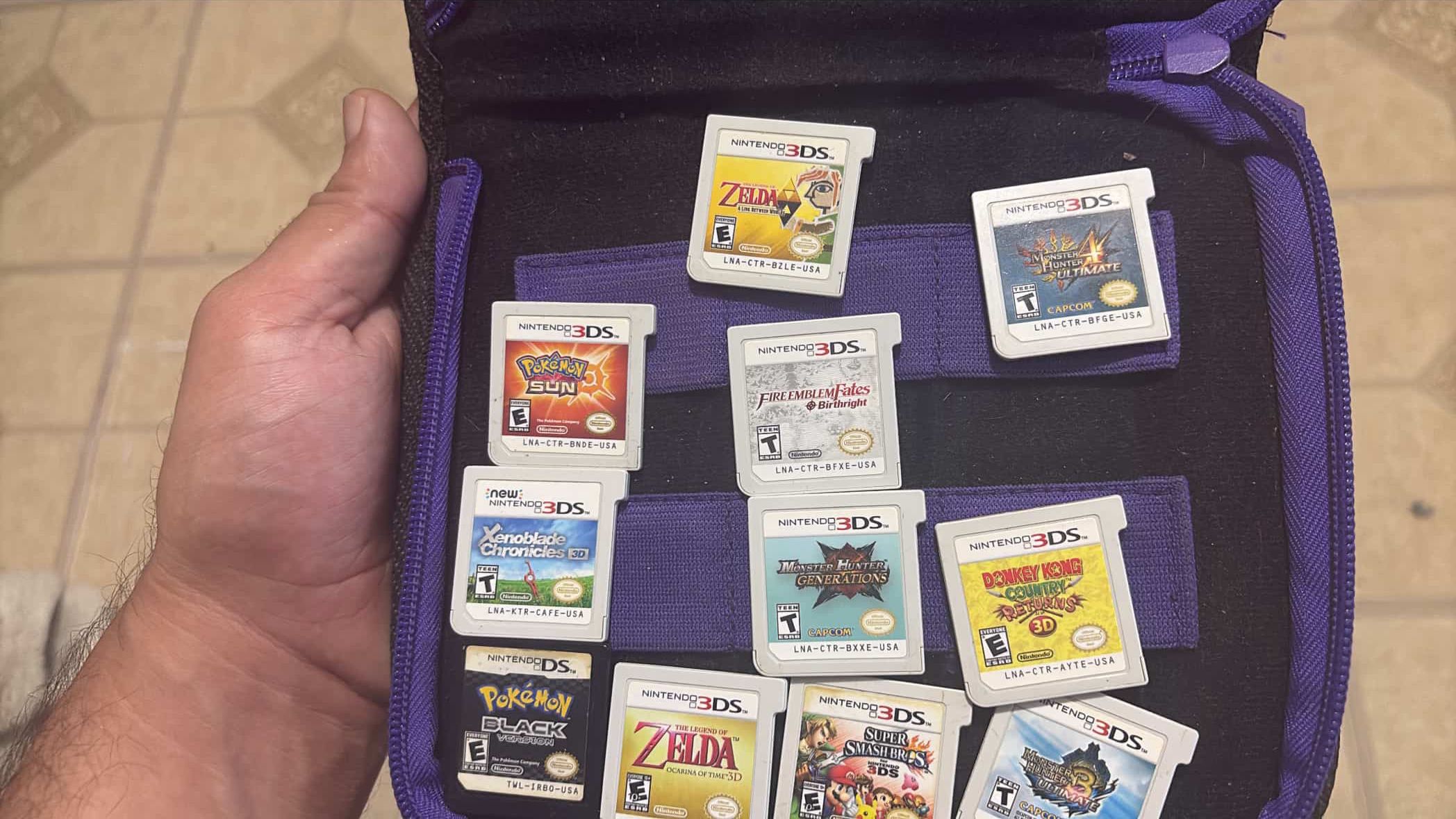 Nintendo 3Ds And Ds Game Bundle