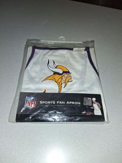 MINNESOTA VIKINGS SPORTS FAN APRON NEW SEALED IN BAG