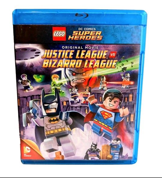 Justice League vs Bizarro League: Blu-ray + DVD + Digital HD Lego DC Comics NEW