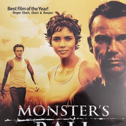 MONSTER’S BALL (DVD-2001) Halle Berry + Billy Bob Thornton + Heath Ledger!