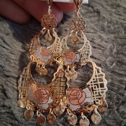 Gold Plated Earrings 