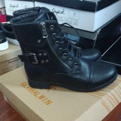 Women Combat Boots 