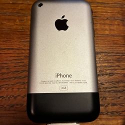 First Generation, Apple iPhone 8Gb