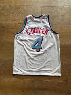 Caron Butler Signed Miami Jersey Beckett Witnessed Authenticated