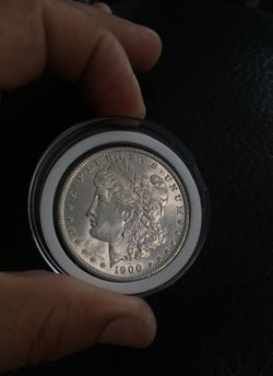 1900-silver morgen dollar unsecured